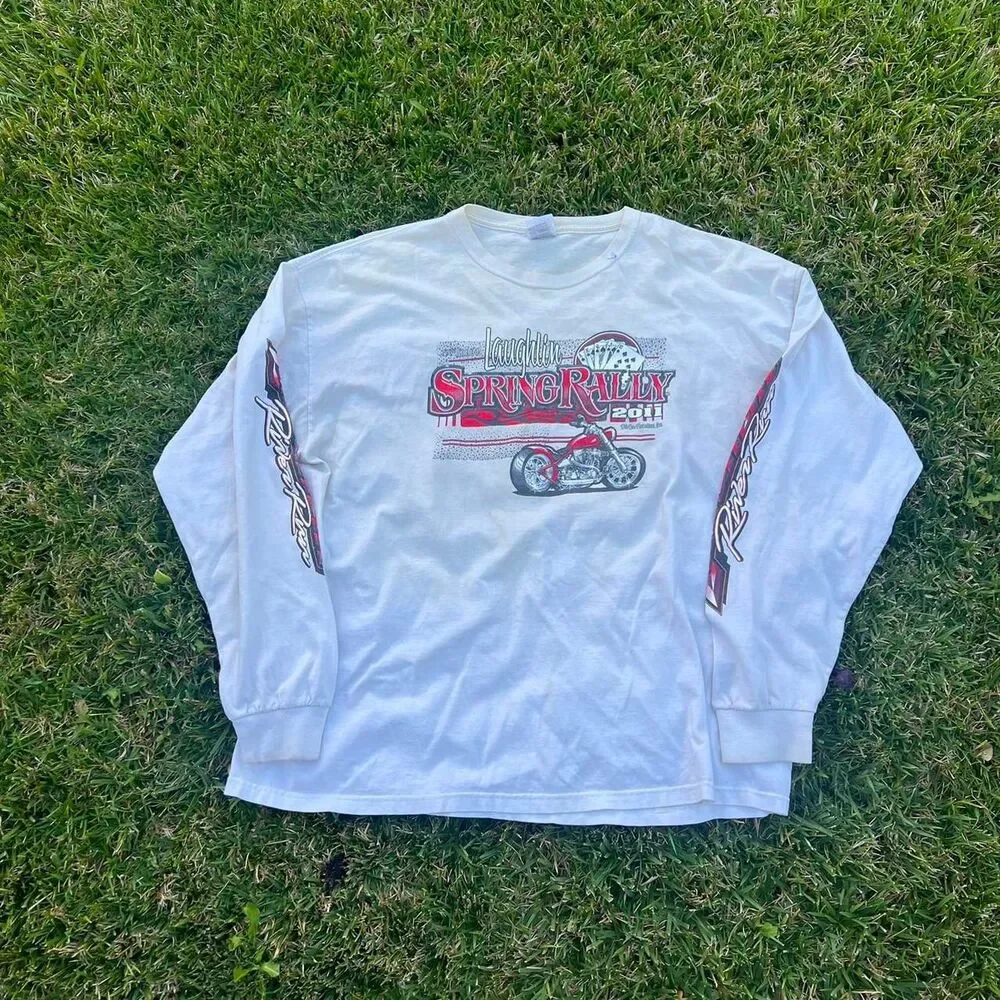 2011 Sturgis Laughlin quad hit Promo moto tee Mens size XXL